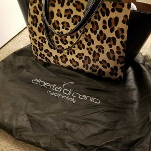 Leopard purse